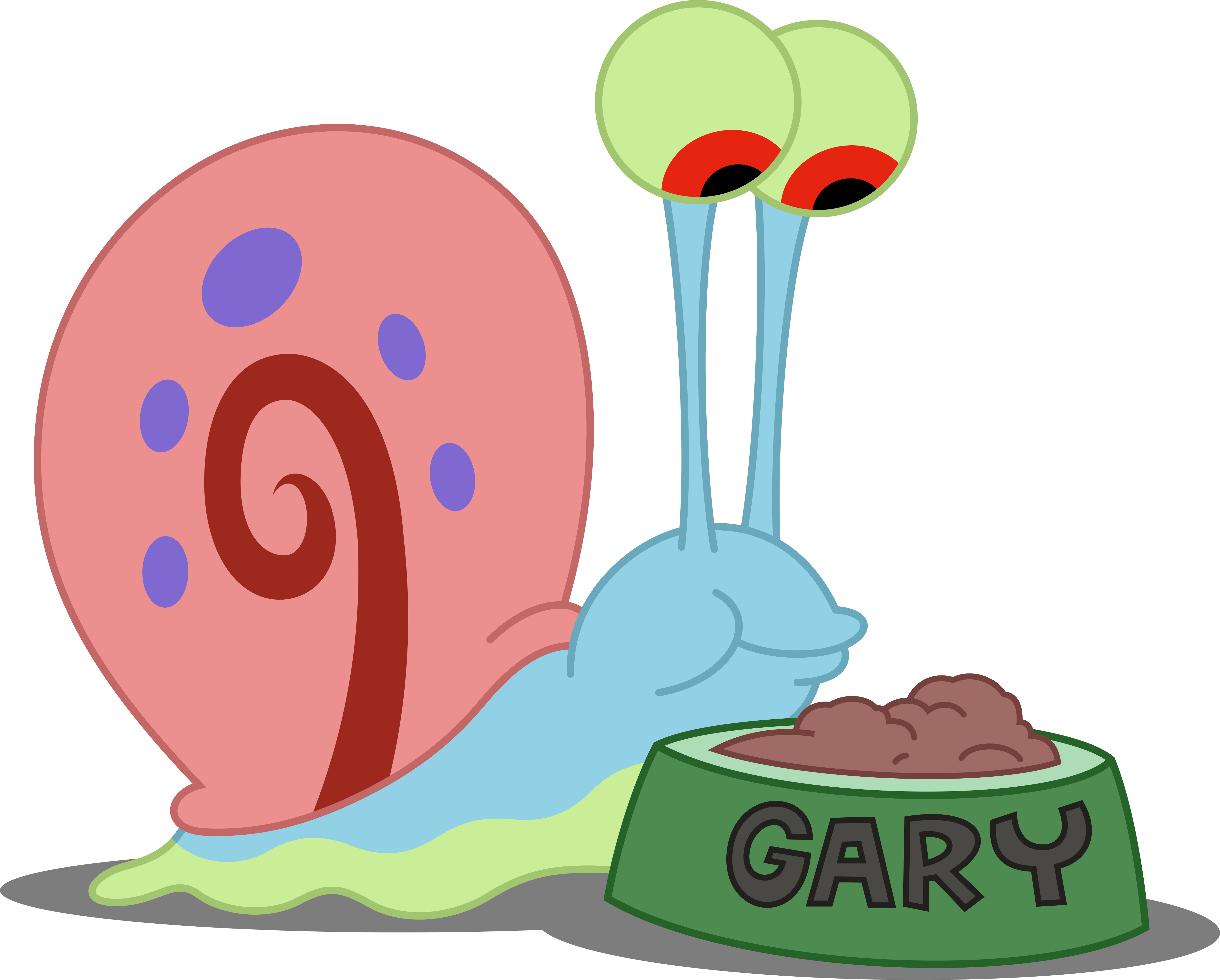 5000x4019 Ideas Collection Of Free Drawing Spongebob Gary Download On Ui Ex