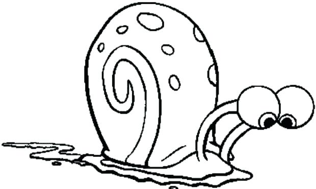 Gary The Snail Drawing | Free download on ClipArtMag