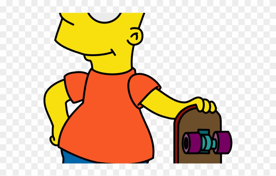 880x561 gas mask clipart bart simpson