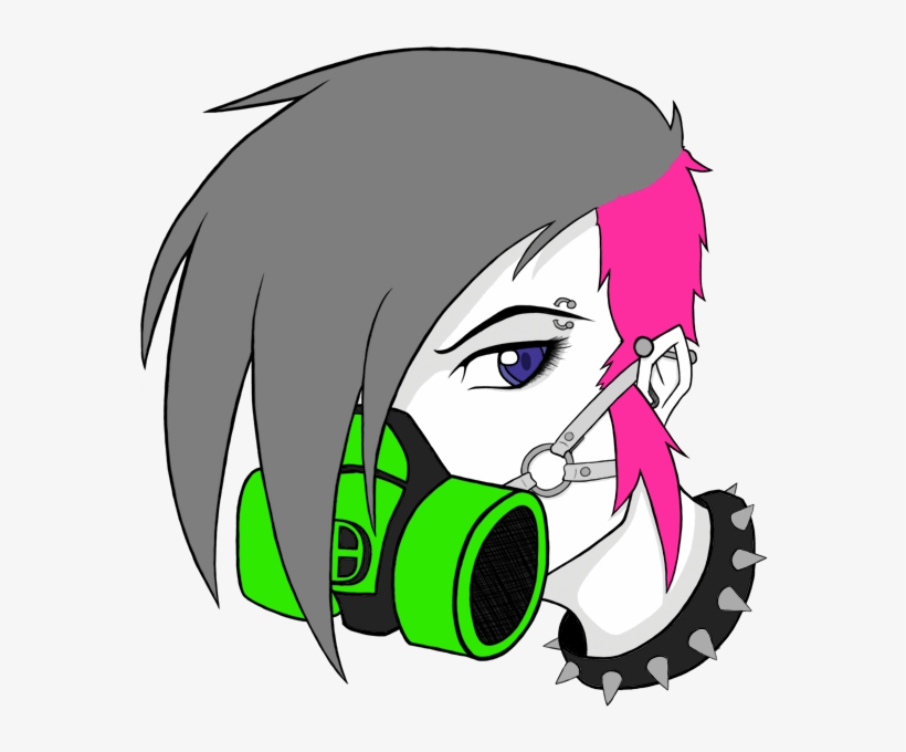 820x680 Gas Mask Girl