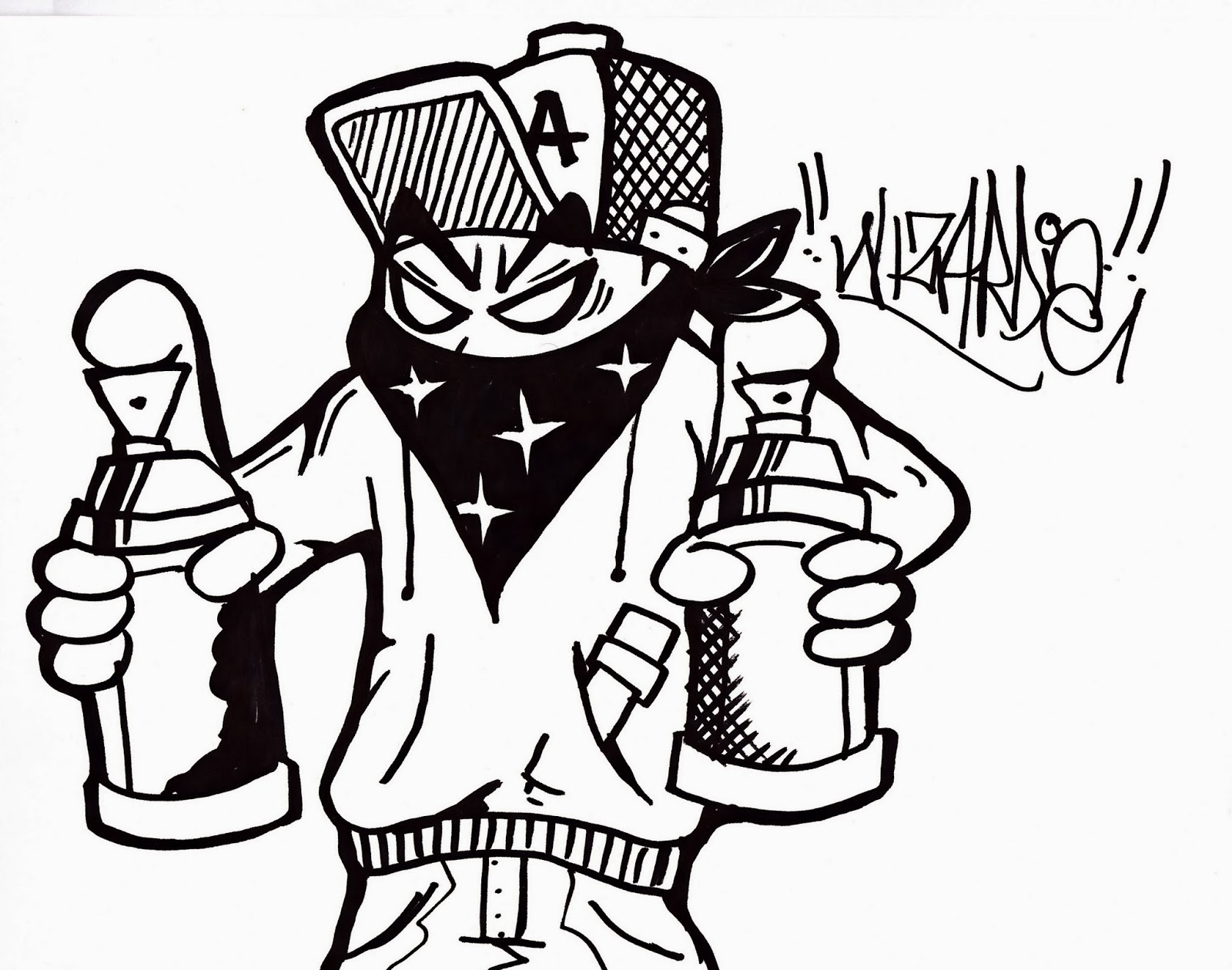 1600x1260 Graffiti Wall Graffiti Characters Gas Mask