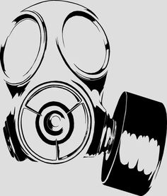 236x277 best cool gas mask tattoo stencils images gas mask tattoo