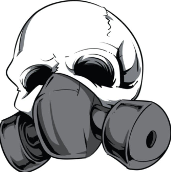 707x710 gas mask skull gas mask skull art, art, tiki art