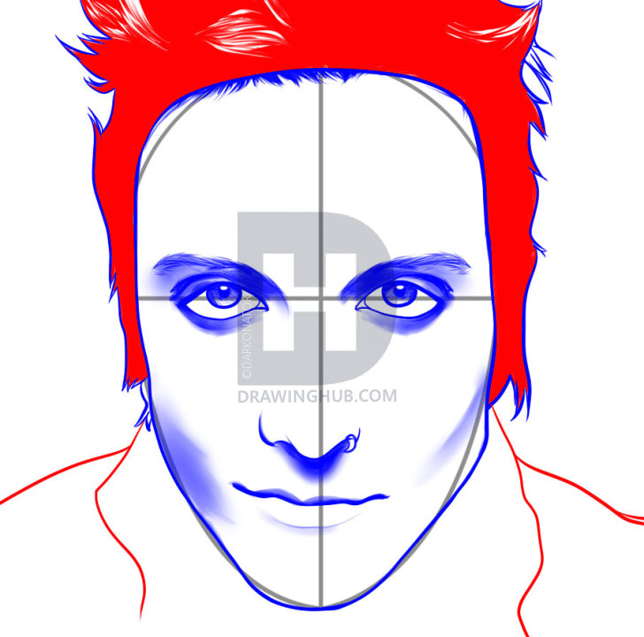 728x720 How To Draw Synyster Gates, Step