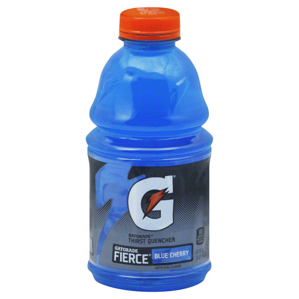 600x600 gatorade thirst quencher, fierce cool blue cherry, oz sports