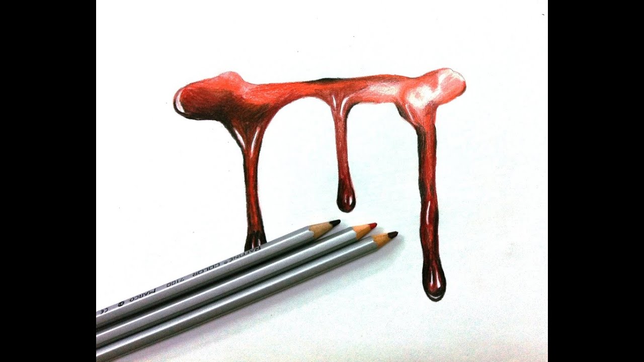 1280x720 How To Draw Realistic Dripping Blood