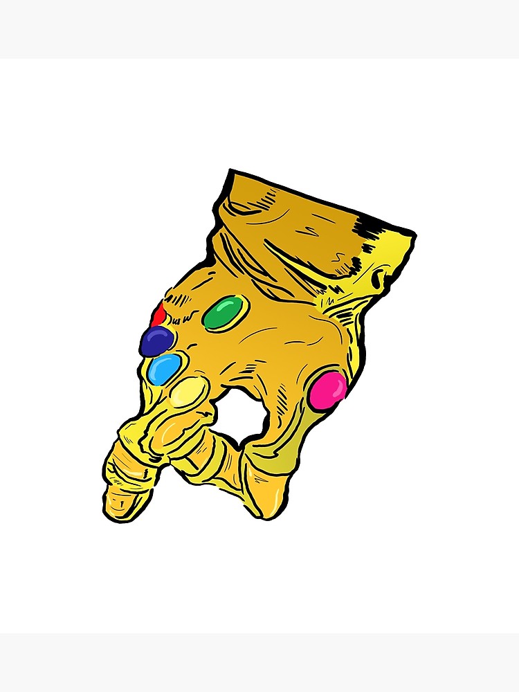 750x1000 infinity gauntlet circle game photographic print