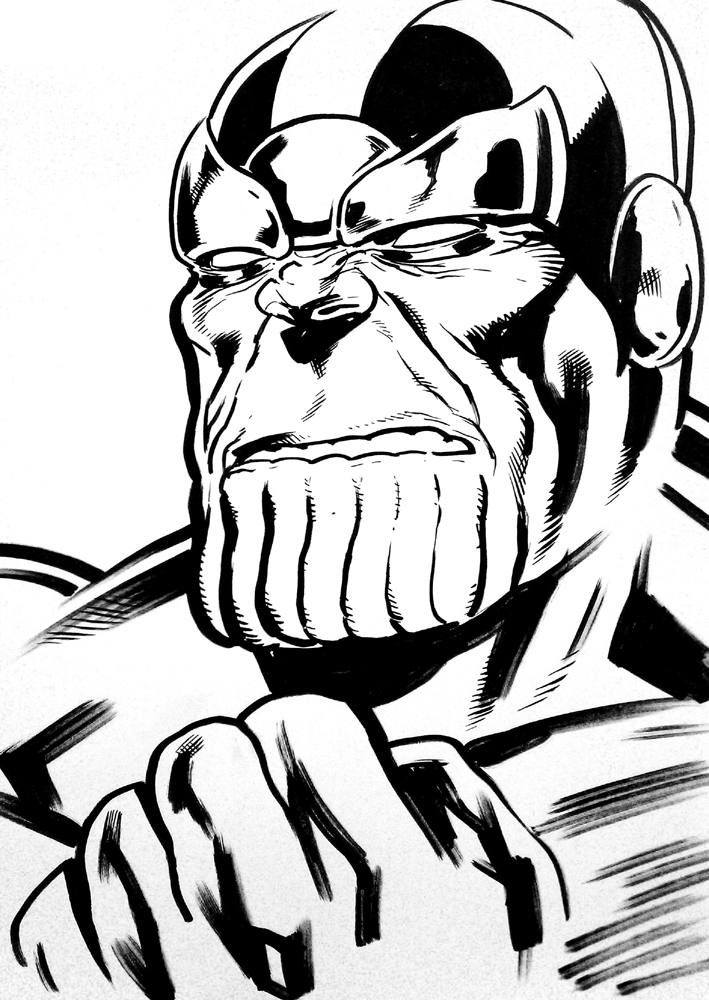709x1000 Thanos Drawing Thanos Glove For Free Download