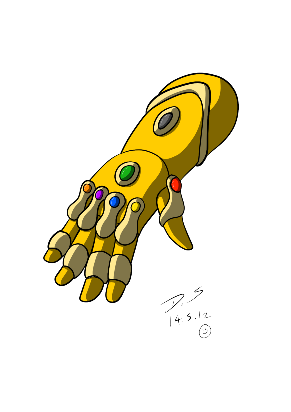 1024x1446 collection of free gantlet clipart thanos gauntlet download on ui ex