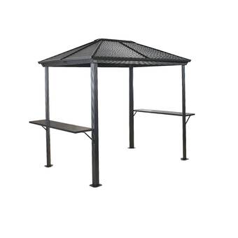 340x340 yardcraft ft w x ft d solid wood patio gazebo wayfair