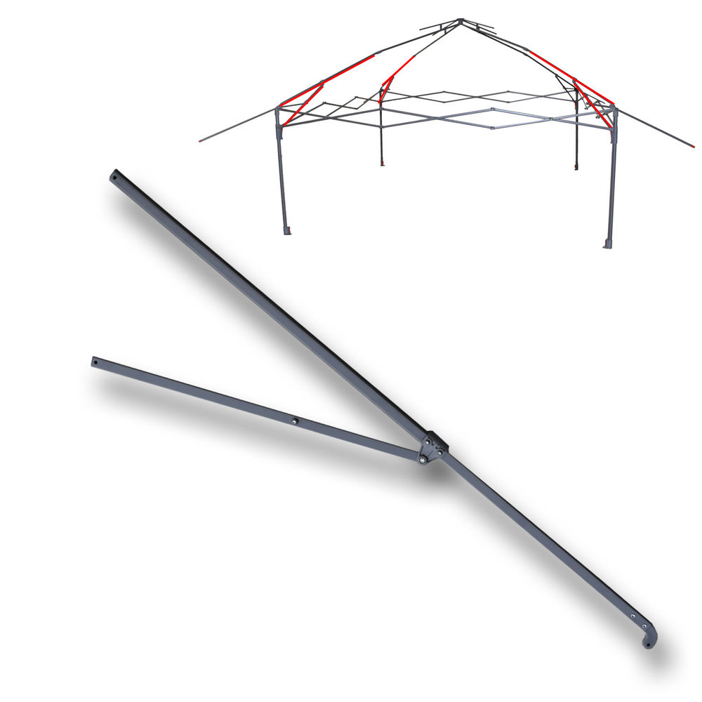 1000x1000 coleman new style shelter canopy gazebo peak truss bar w