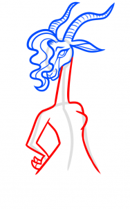 188x302 Drawing Printout How To Draw Gazelle From Zootopia