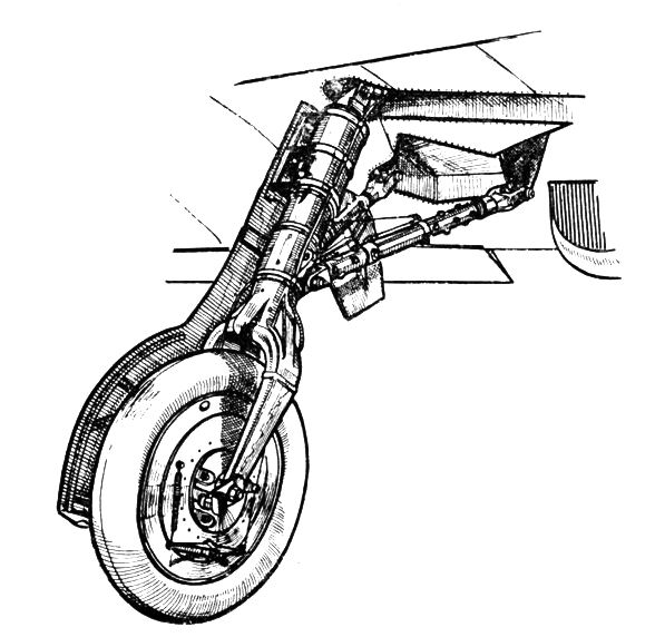 588x572 Filepolikarpov I Landing Gear Drawing L'aerophile December