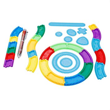 355x355 Buy Garosa Spiral Drawing Ruler Railway Gear Set Geometry Curve