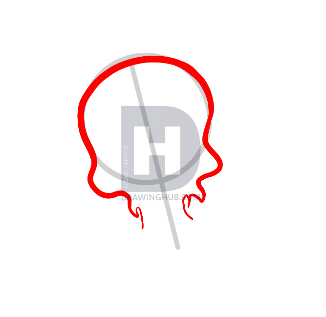 667x649 How To Draw Gears Of War, Gears Of War, Step