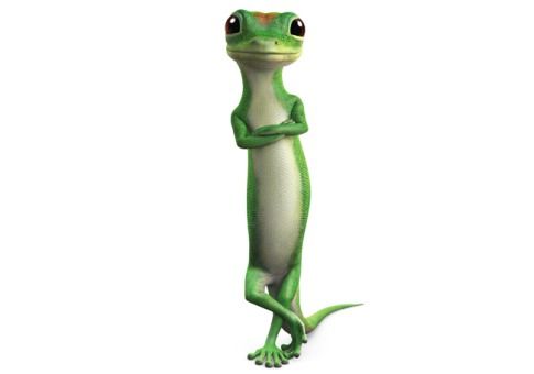 485x340 geico gecko not a person but some of the commercials are cute m