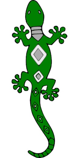 260x520 Lizard, Drawing, Frog, Transparent Png Image Clipart Free Download