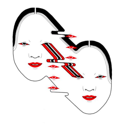 400x407 Geisha Face Tumblr