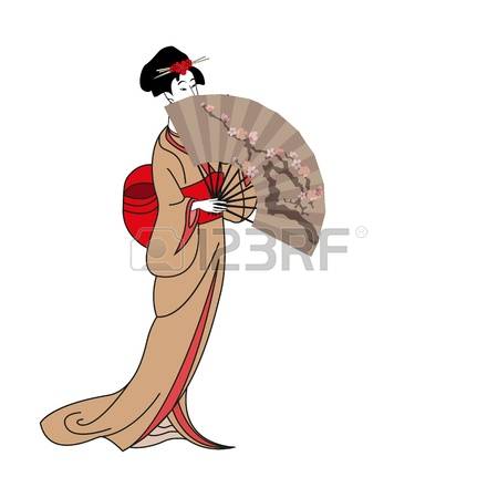 450x450 Geisha Clipart Face