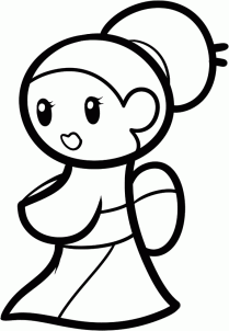 209x302 How To Draw How To Draw A Geisha For Kids