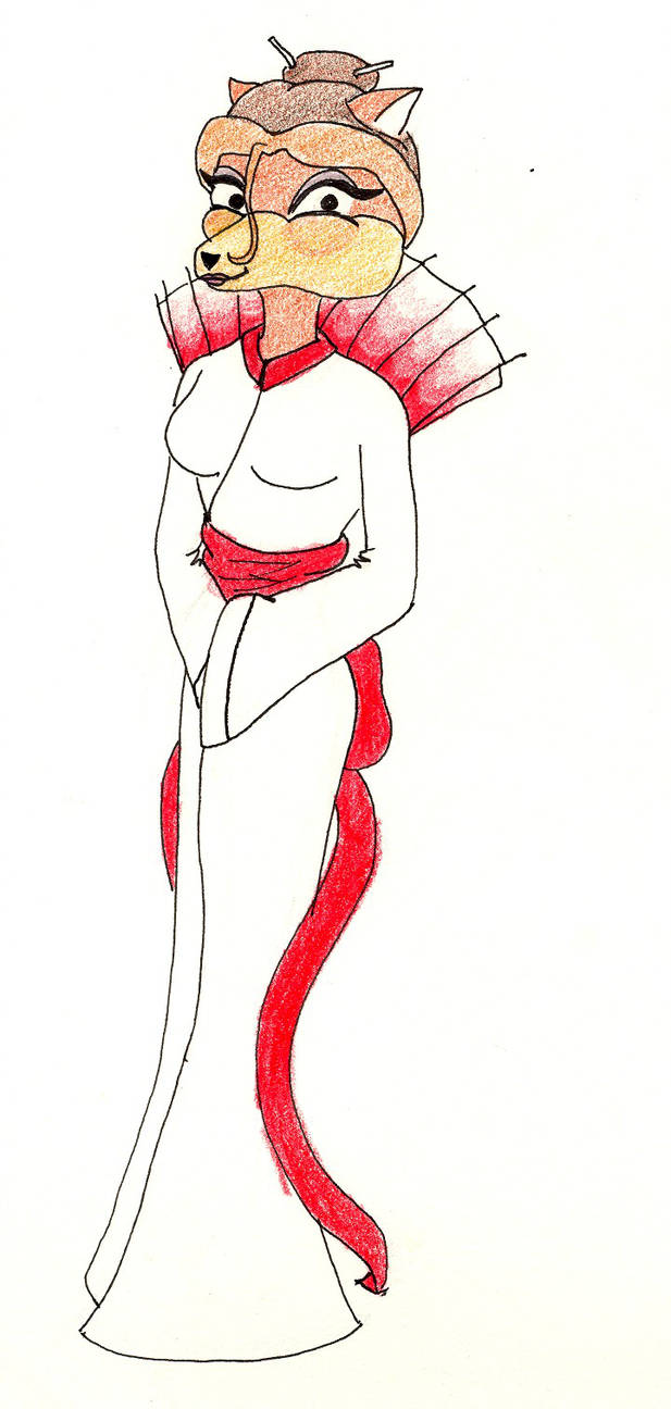 617x1296 Geisha Girl Kicalia