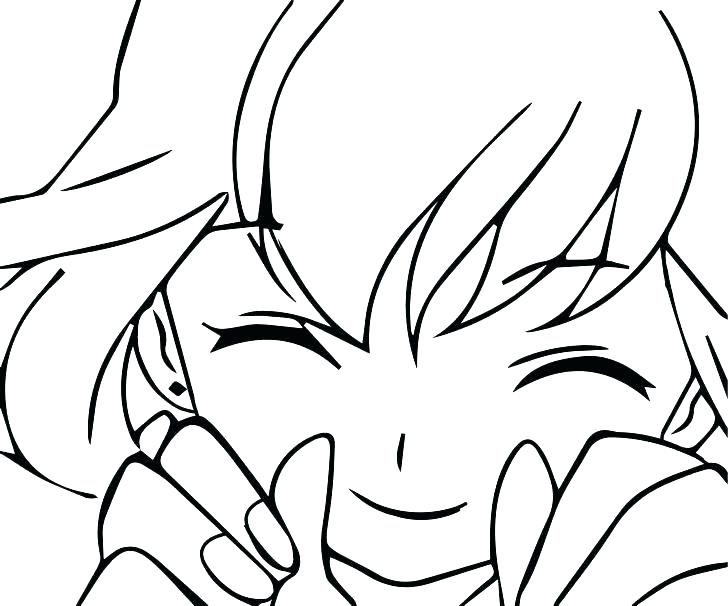 728x606 Geisha Outline Coloring