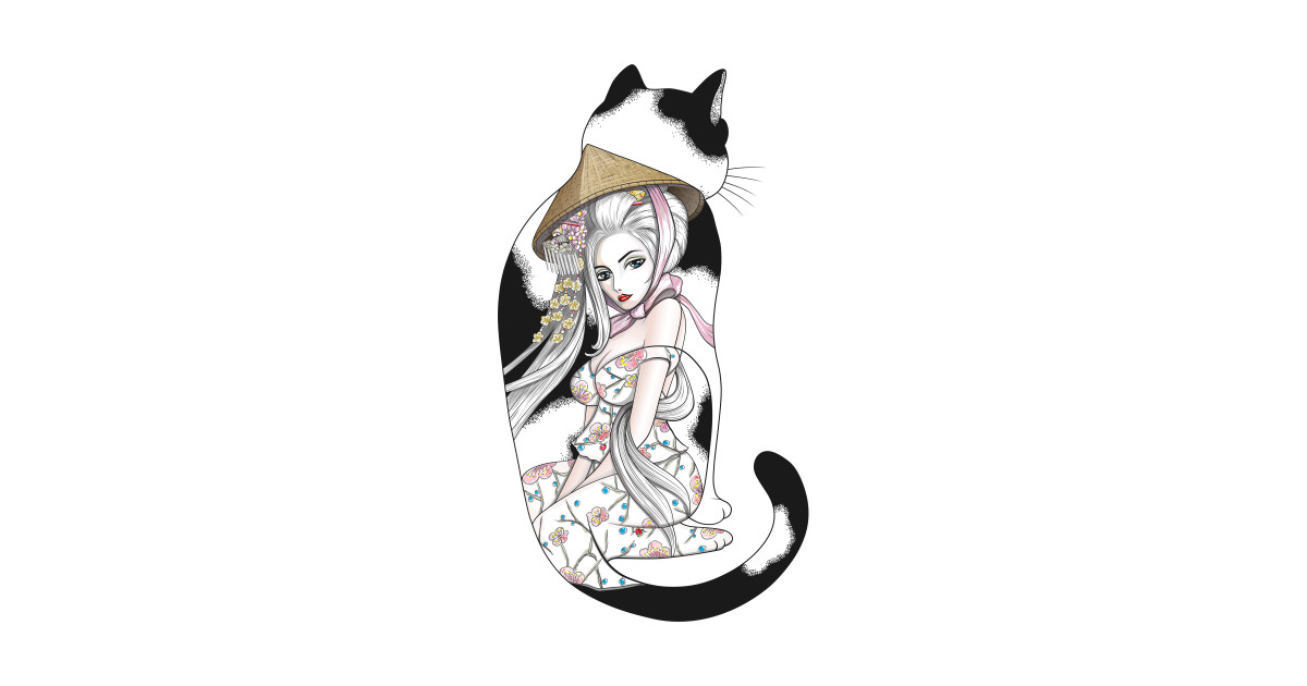 1200x630 Geisha Cat Tattoo