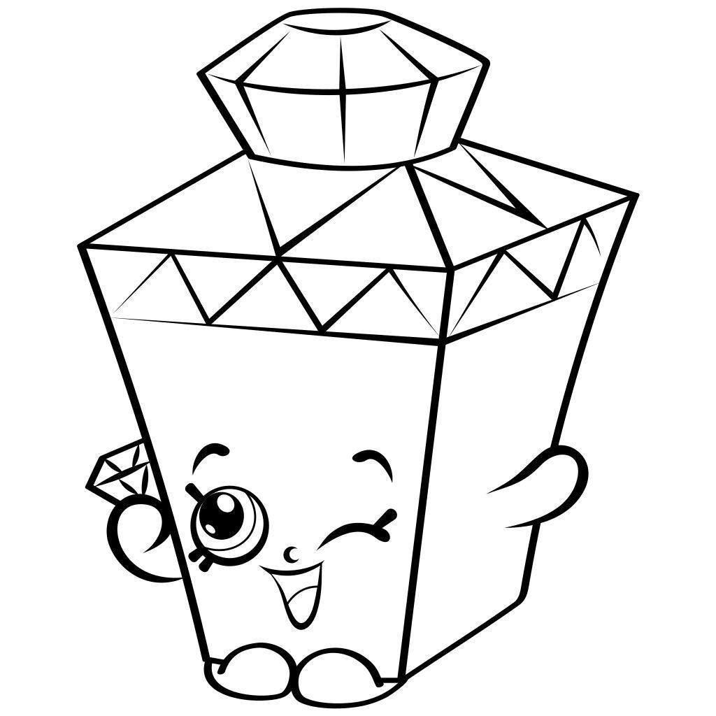 1024x1024 Shopkins Coloring Pages Awesome Characters Gemma Gem Season