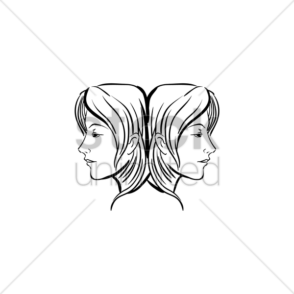 600x600 gemini vector image