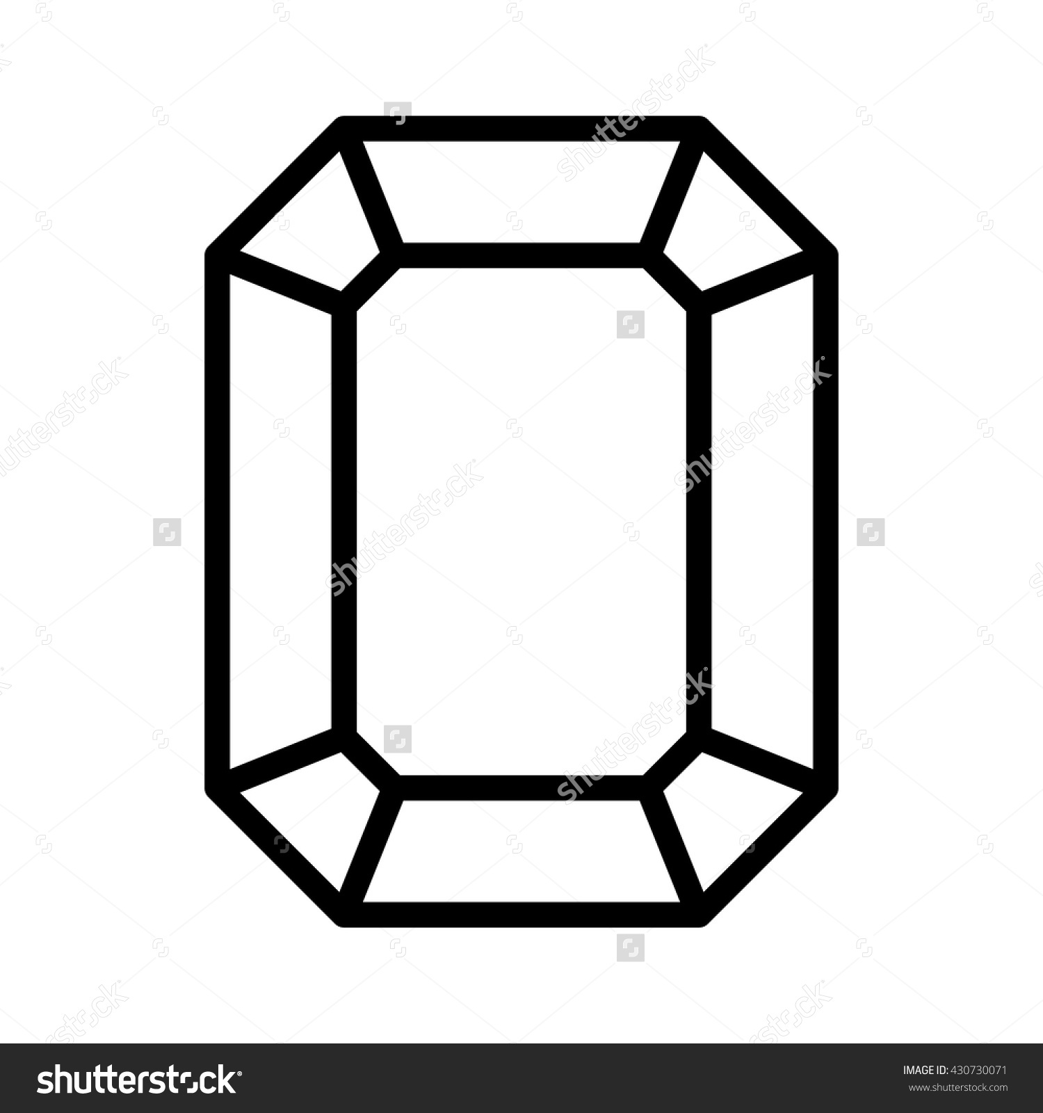 1500x1600 Gem Clip Art Black And White Clipart Collection