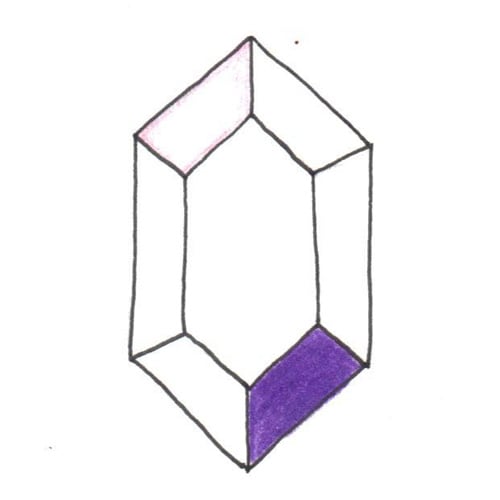 500x500 How To Draw Gemstones With Colored Pencils