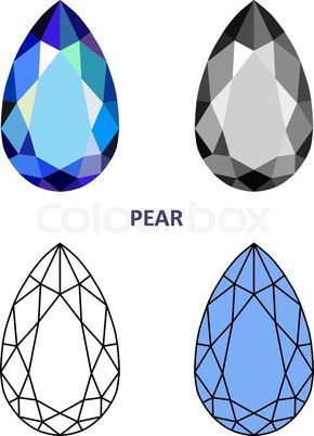 290x402 Poshagovo Gem Drawing, Diamond Drawing