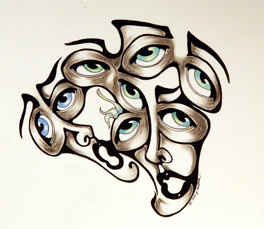 900x783 dominant gene drawing