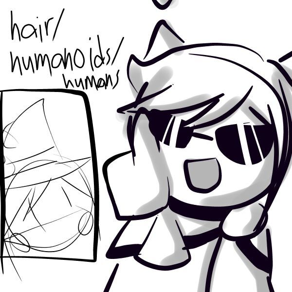 600x600 i like drawing hairhumanoids or humans in general kirby amino