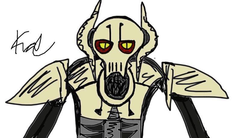 784x459 Grievous Digital Doodle Star Wars Amino