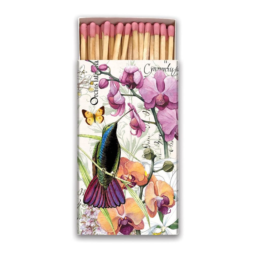 1000x1000 orchids in bloom matchbox