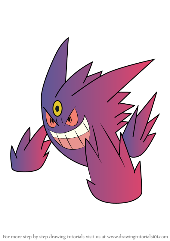 Gengar Drawing | Free download on ClipArtMag