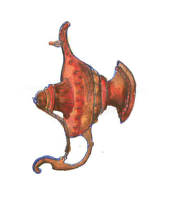 560x653 Arab Genie Bottle