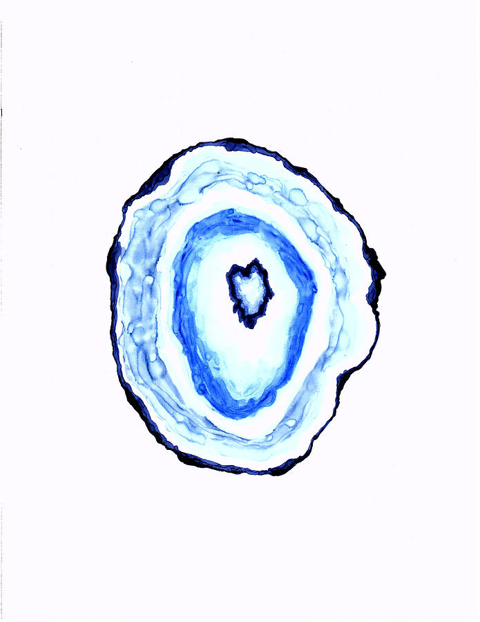 695x900 Blue Geode