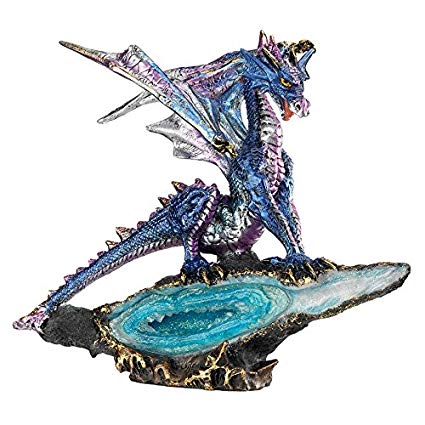 425x425 Design Toscano Geode Guardian Gothic Dragon Statue