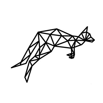 425x425 Shzons Geometric Animal Wall Decal Stickers Modern