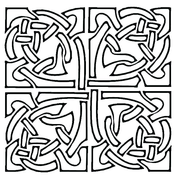 600x584 Coloring Pages Of Cool Designs Cool Design Coloring Pages To Print