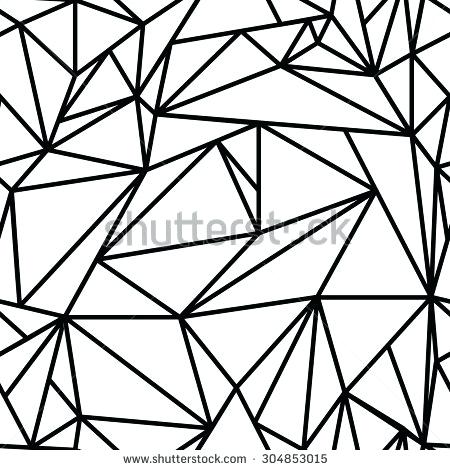 450x470 Simple Black And White Designs Geometry Black And White Clip Art