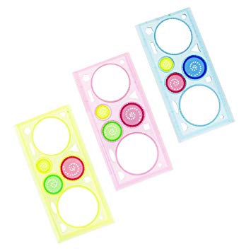 355x355 ggg multifunctional children drawing plastic spirograph geometric
