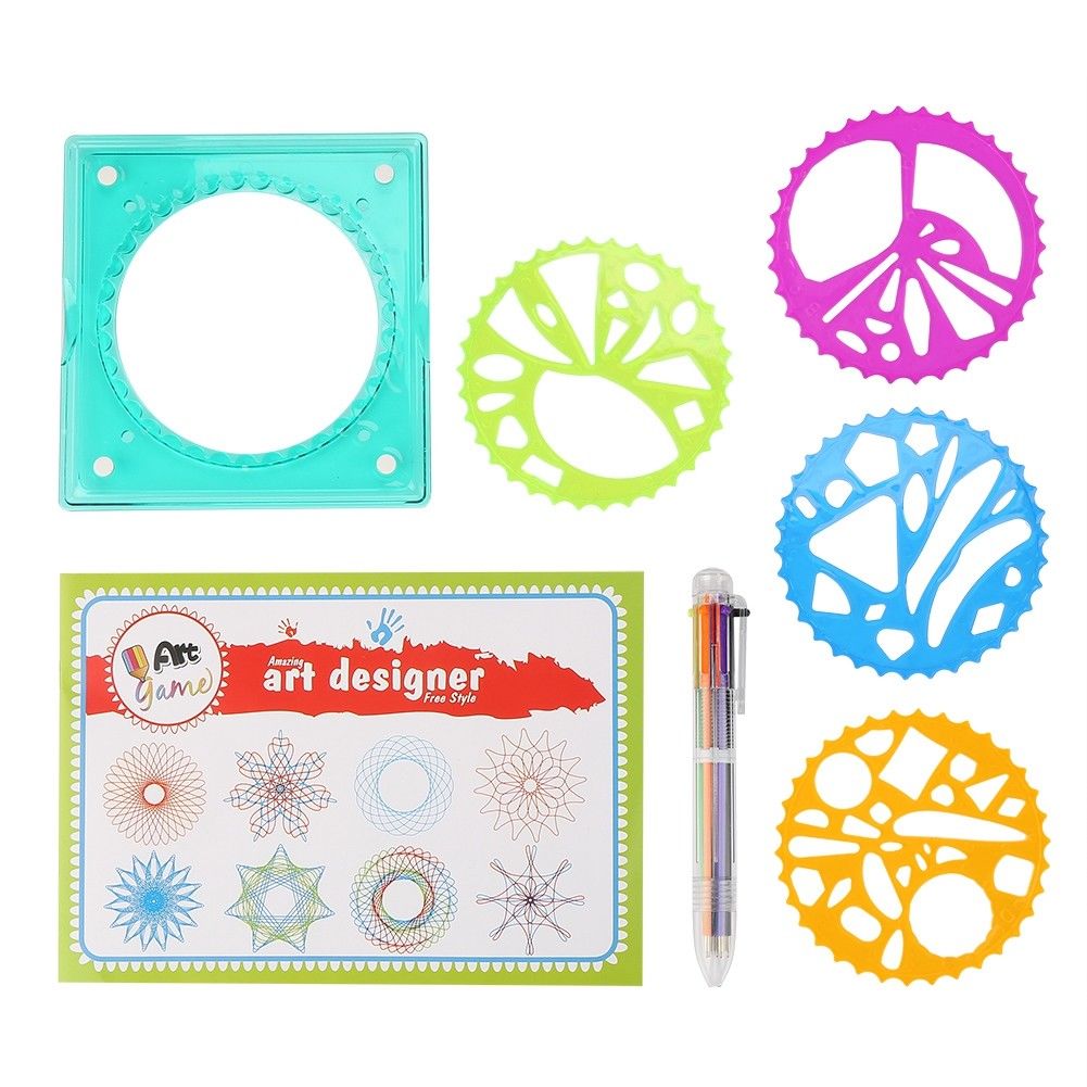 1001x1001 Geometric Ruler Learning Drawing Tool Stationery Template Baby