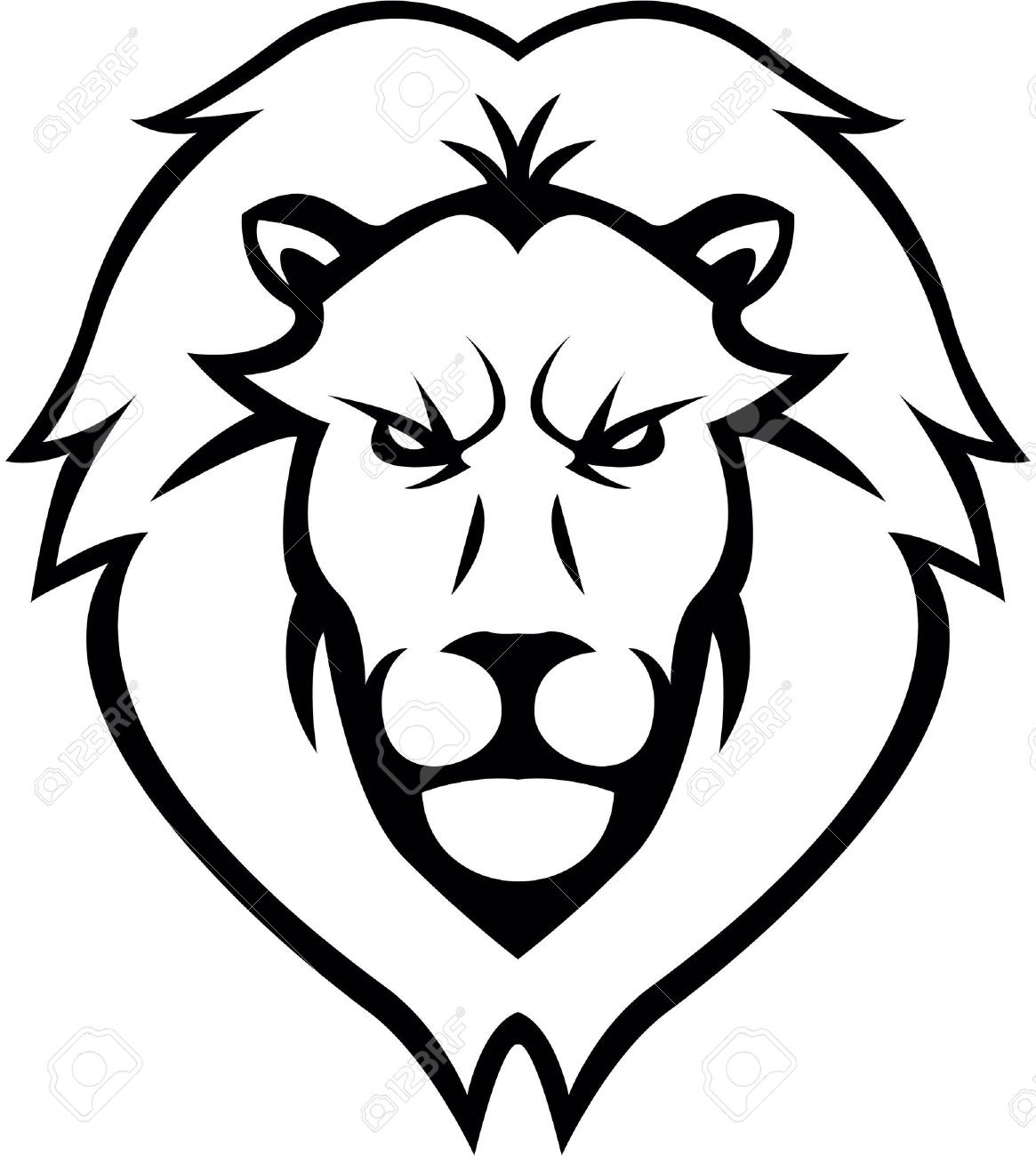 1165x1300 How To Draw Lion Tattoo Step