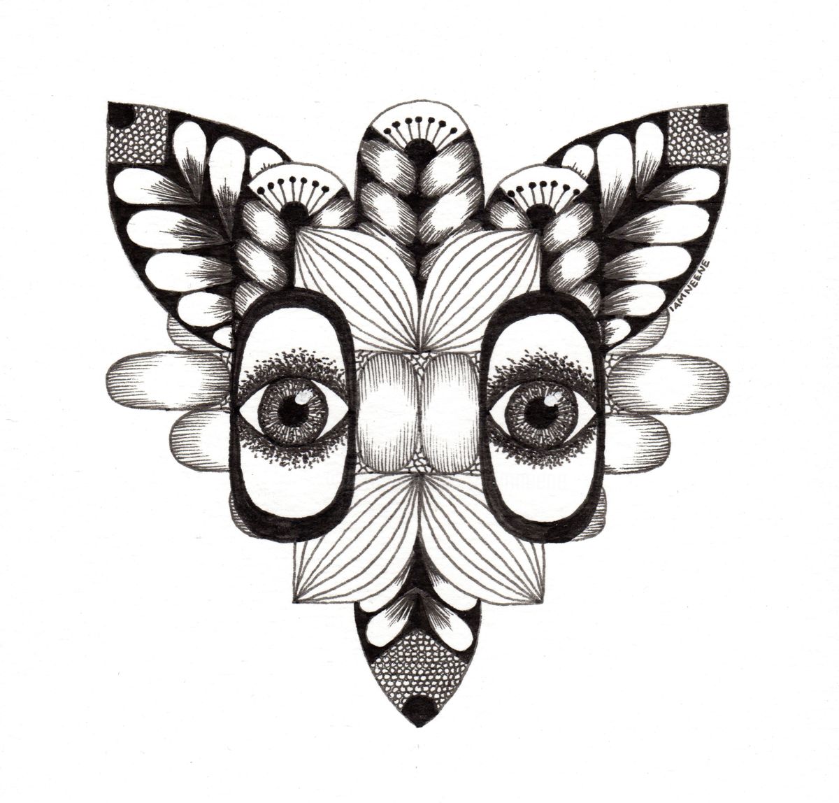 1200x1148 Monochrome Drawing