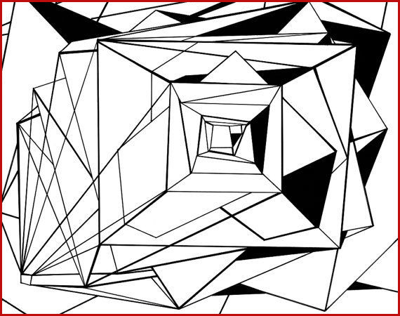 570x450 Perfect Geometric Drawing Collection Of Drawing For Kids