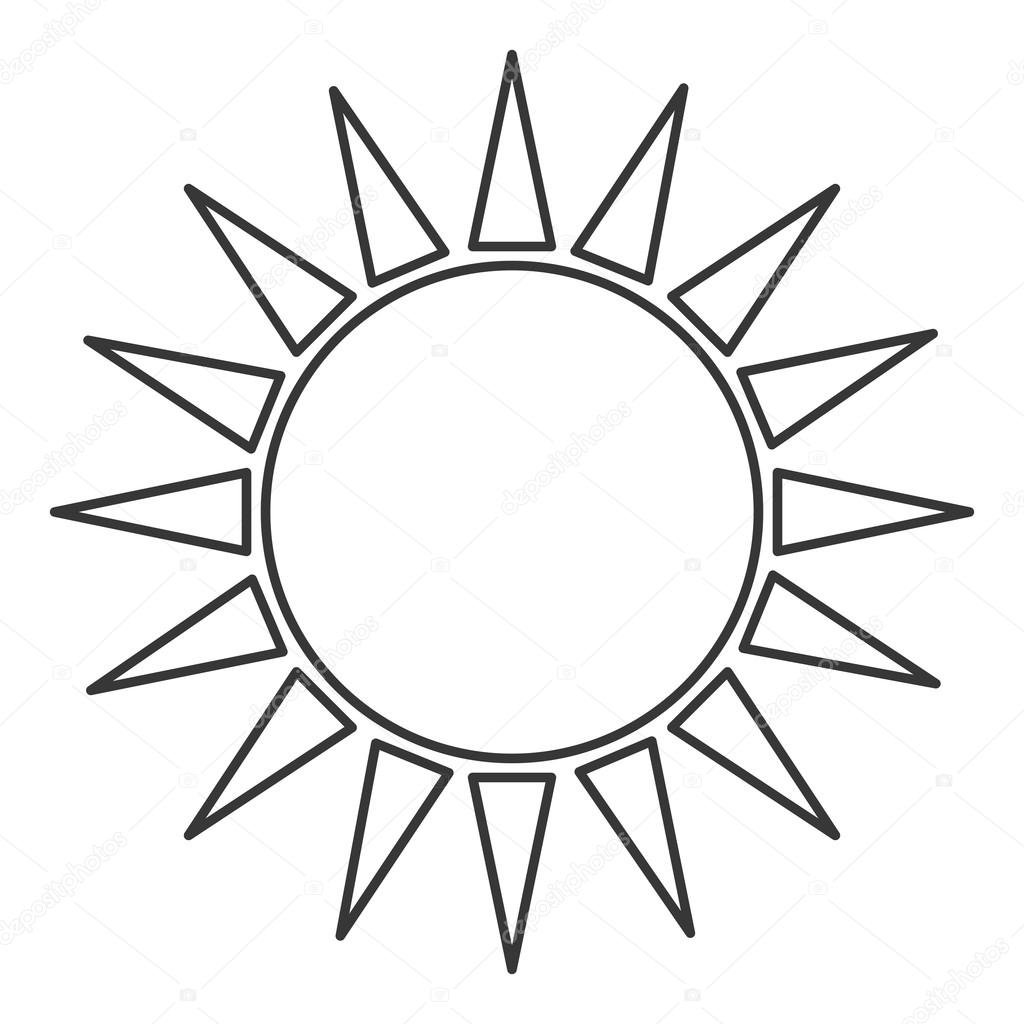 1024x1024 Sun Drawing Geometric For Free Download