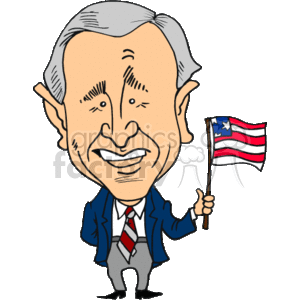 300x300 George W Bush Jr Clipart Royalty Free Clipart